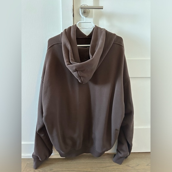 Cactus Plant Flea Market Born Again Hooded Sweatshirt Brown - Picture 3 of 5